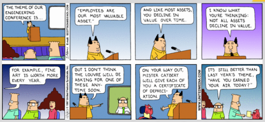 Dilbert - employees are our most important asset